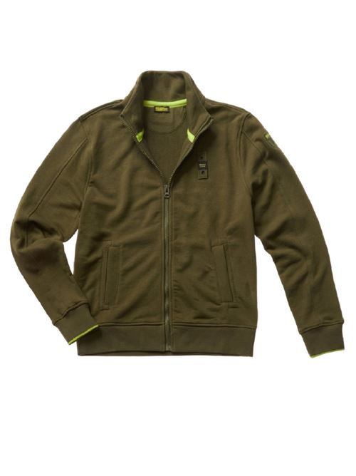 felpa BLAUER | 24SBLUF01193685 VERDE